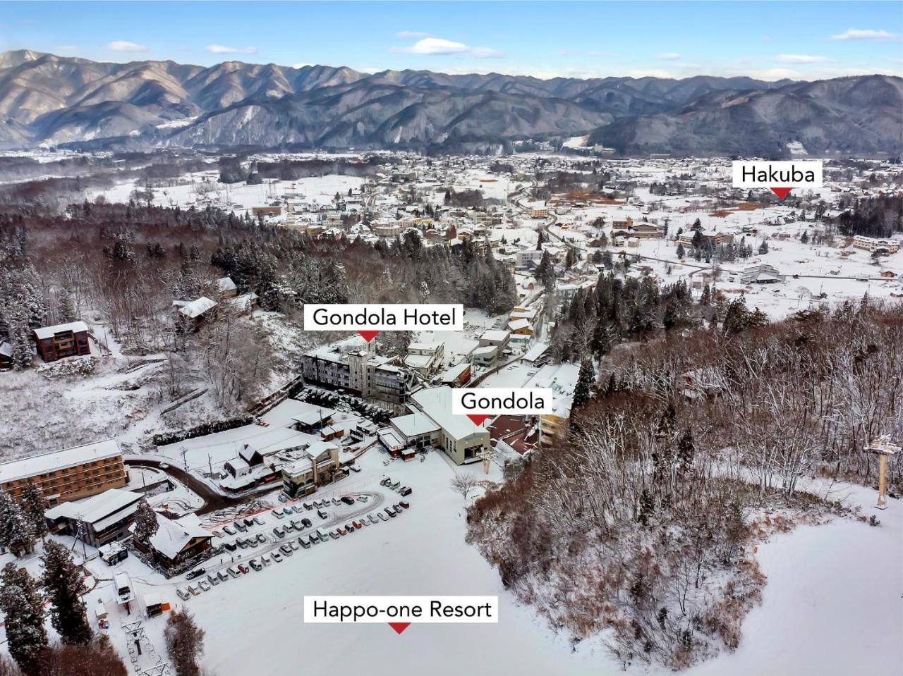 Hakuba Gondola Hotel Екстер'єр фото